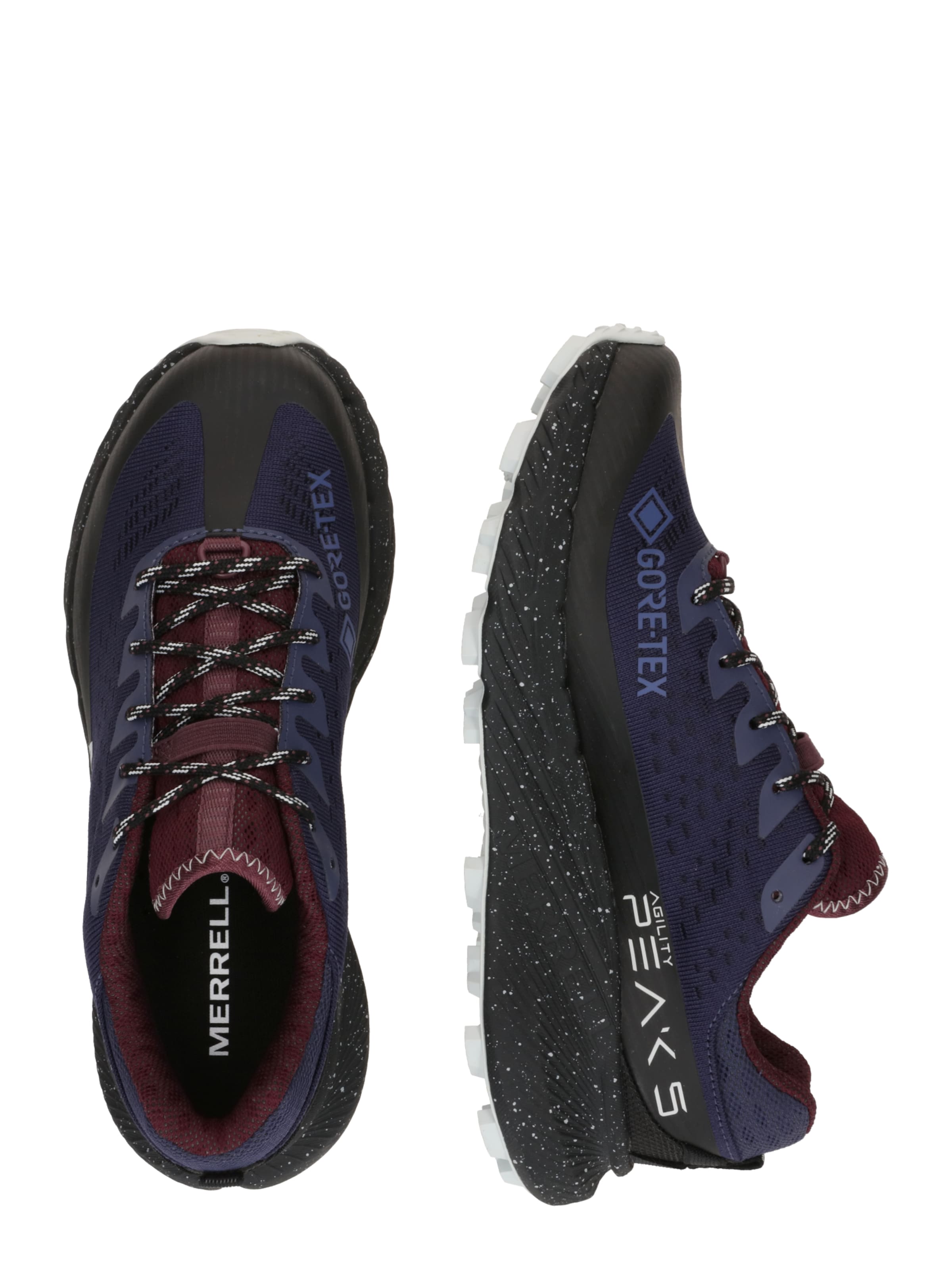 MERRELL Low shoe 'AGILITY PEAK 5' in Purple