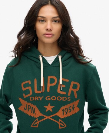 Superdry Sweatshirt in Groen