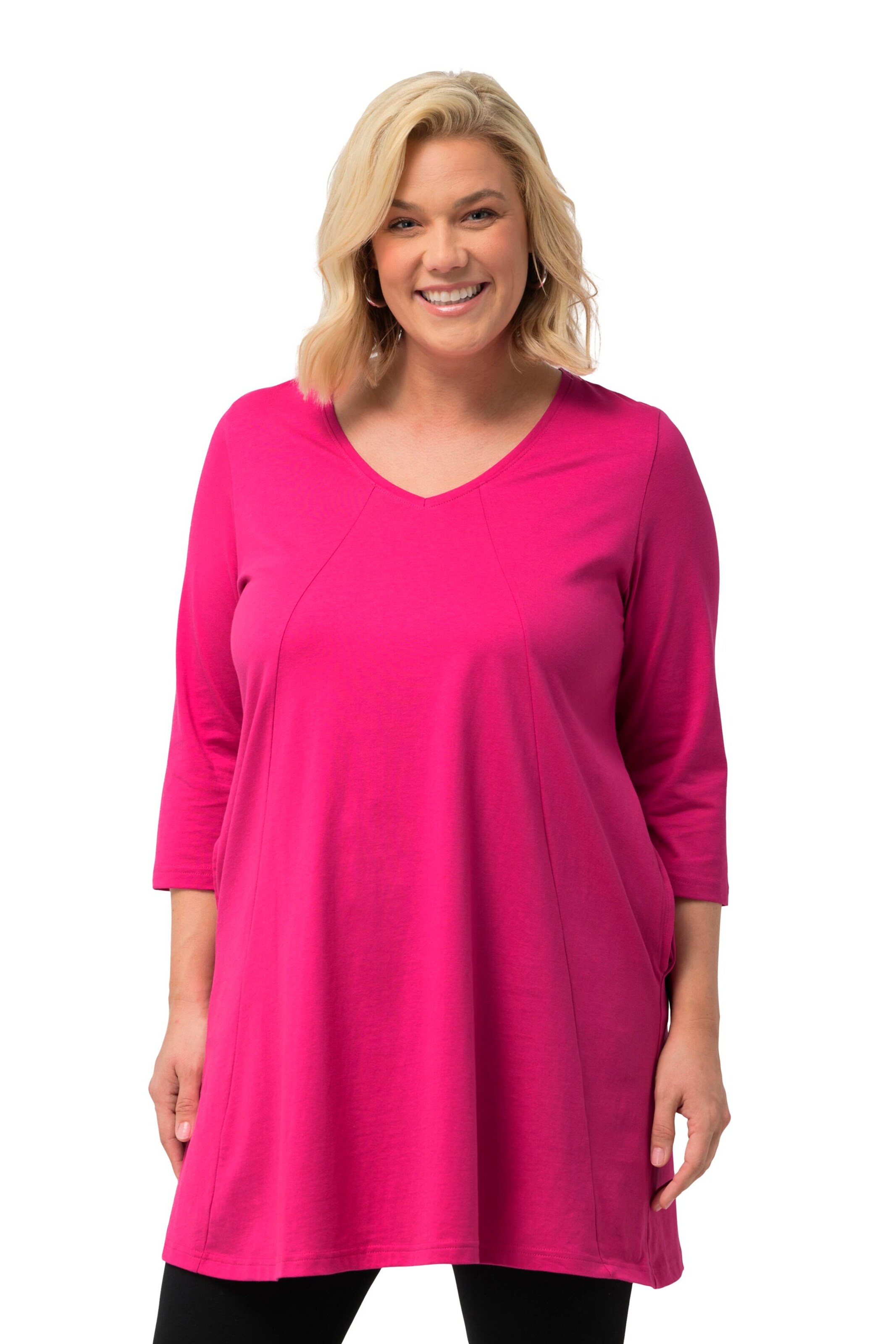 Ulla Popken Shirt in Pink: front