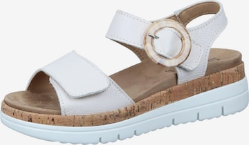 Comfortabel Sandals 'Sandaletten' in White: front