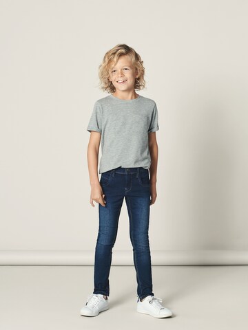 NAME IT Slimfit Jeans 'Tax' in Blauw