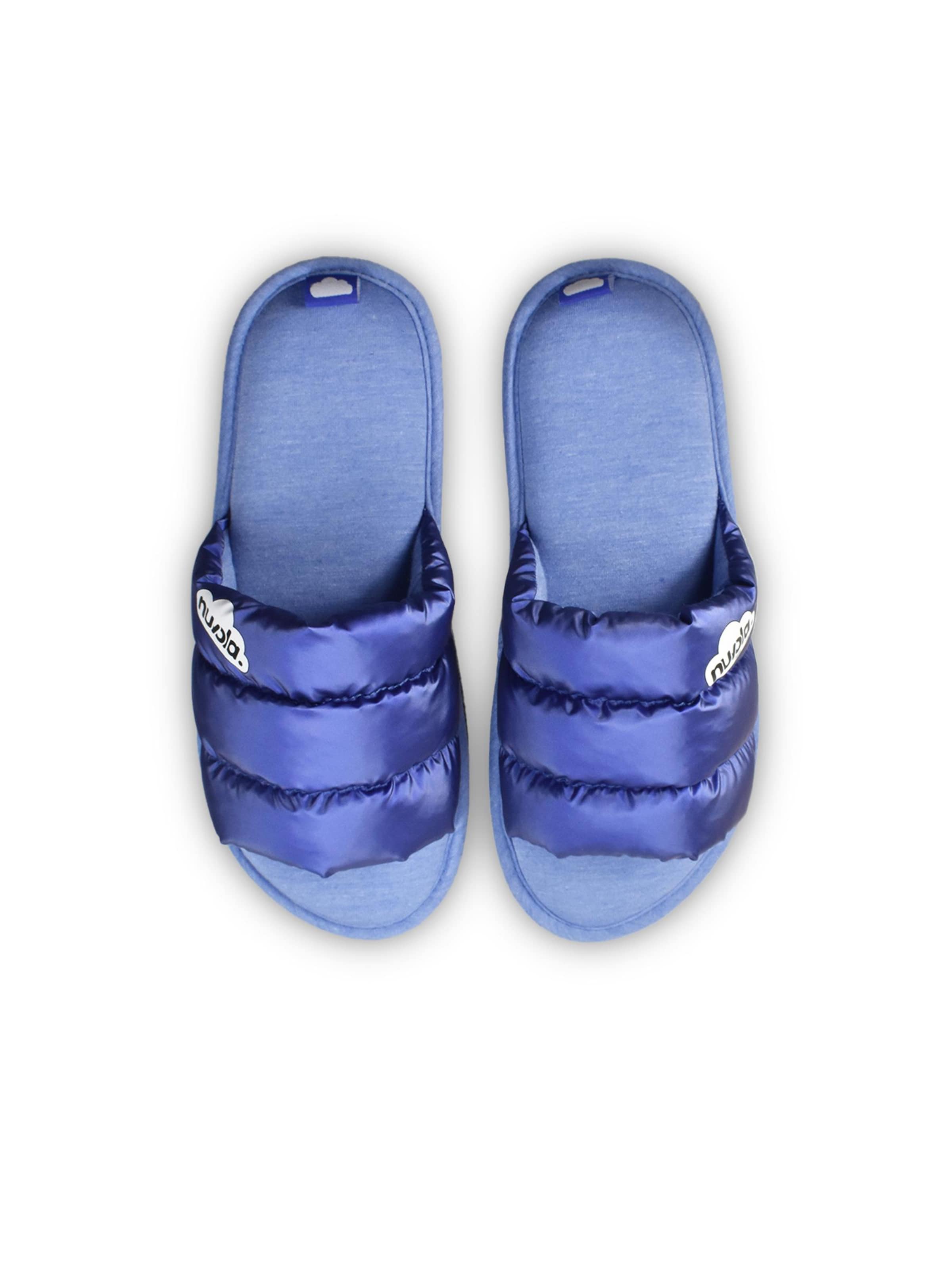 Nuvola. - Zapatillas de casa 'Zueco Spring' en azul