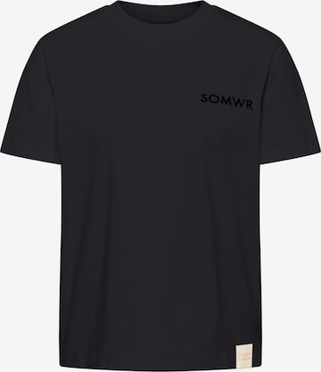 SOMWR Shirt 'TAPER' (GOTS) in Schwarz: predná strana
