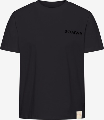 SOMWR Shirt 'TAPER' (GOTS) in schwarz, Produktansicht
