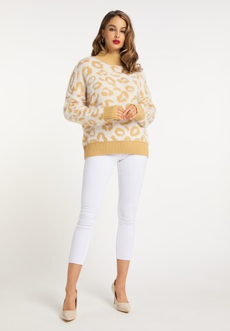 Pull-over faina en beige