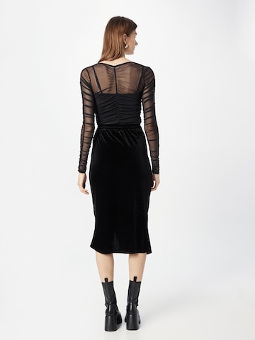 Louche Skirt 'HELKA' in Black