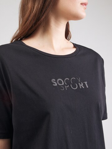 Soccx Тениска в черно