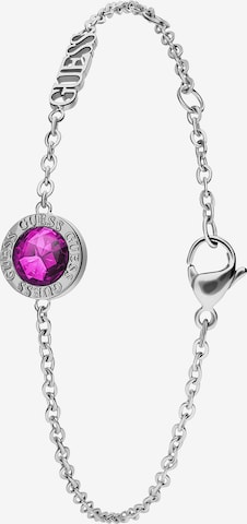 GUESS Armband 'Color My Day' in Silber: Vorderseite