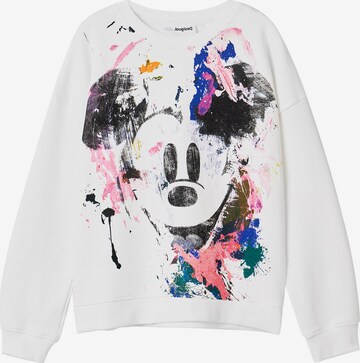 Desigual Sweatshirt in Weiß: predná strana