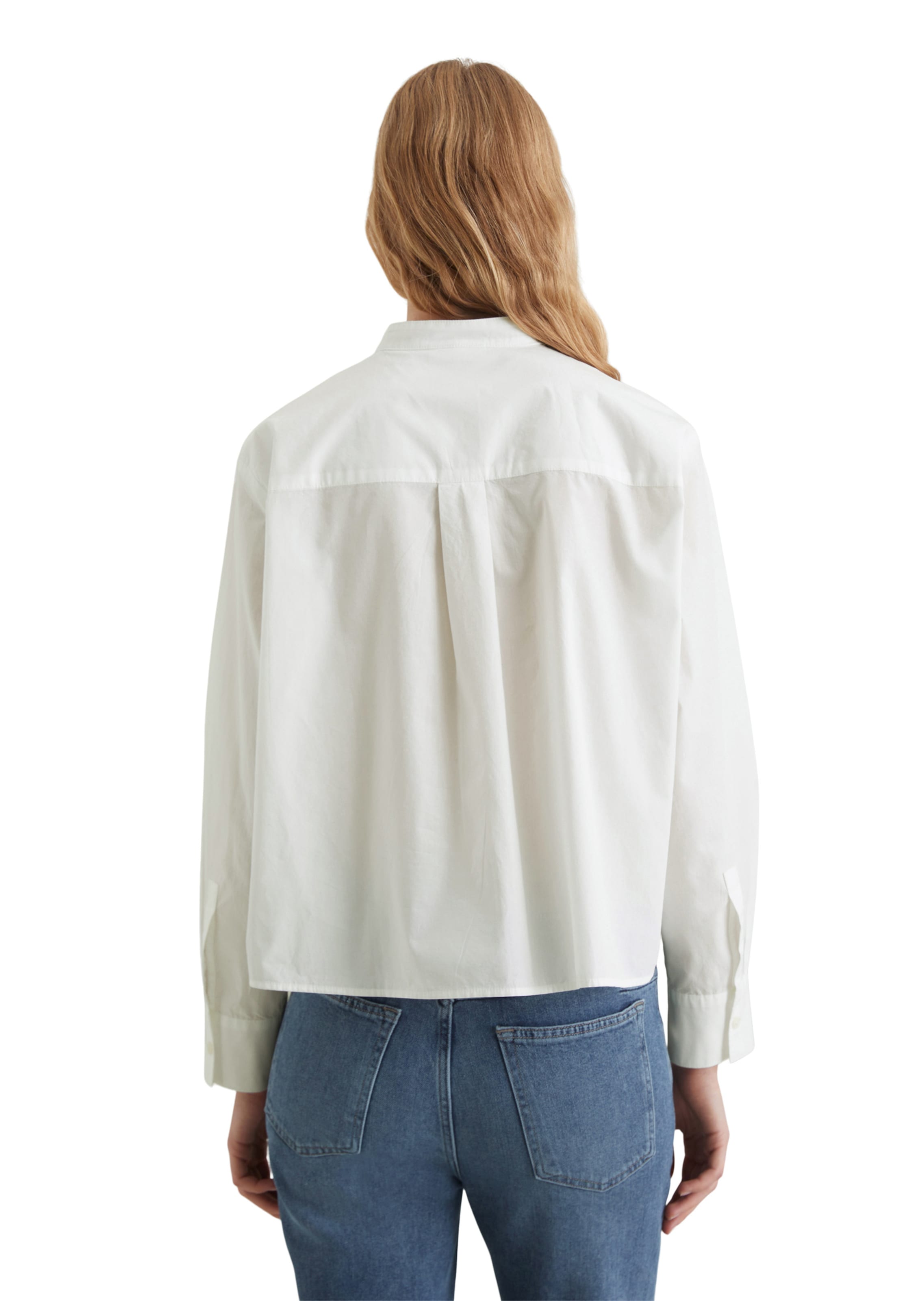 Marc O'Polo DENIM Bluse in Weiß