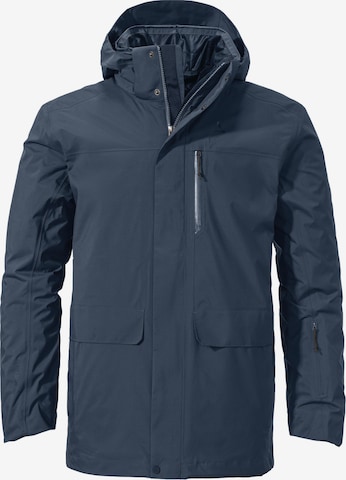 Schöffel Outdoorjacke 'Barth' in Blau: predná strana