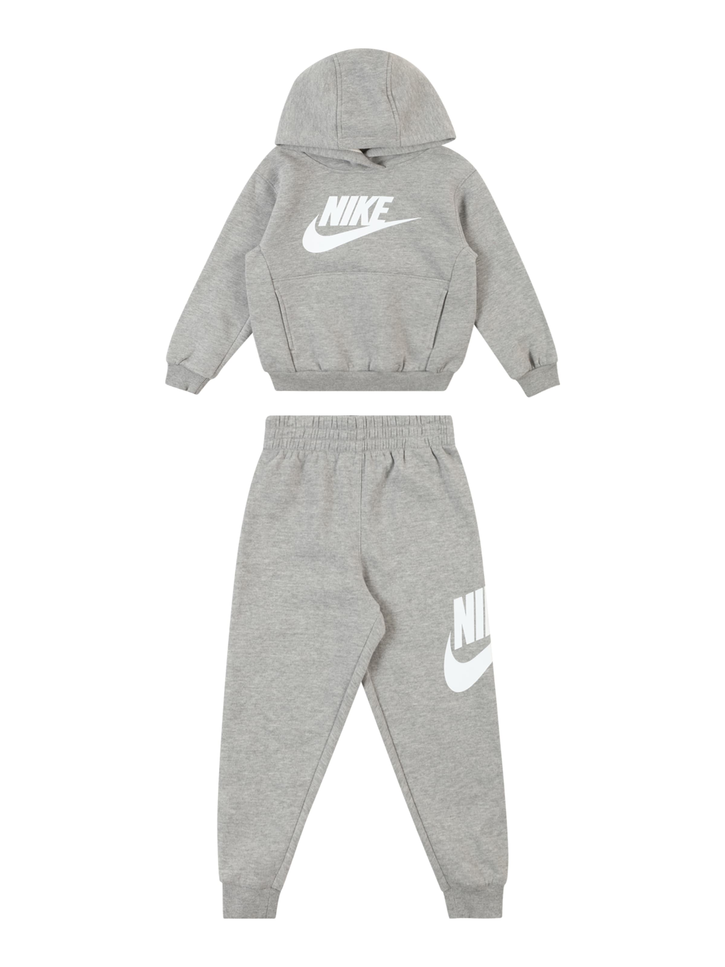 Nike Sportswear Костюм для бега в Серый: спереди