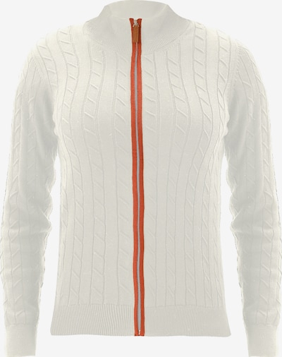 Giorgio di Mare Kardigan u ecru/prljavo bijela / narančasta, Pregled proizvoda