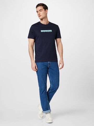 Calvin Klein Tričko – modrá