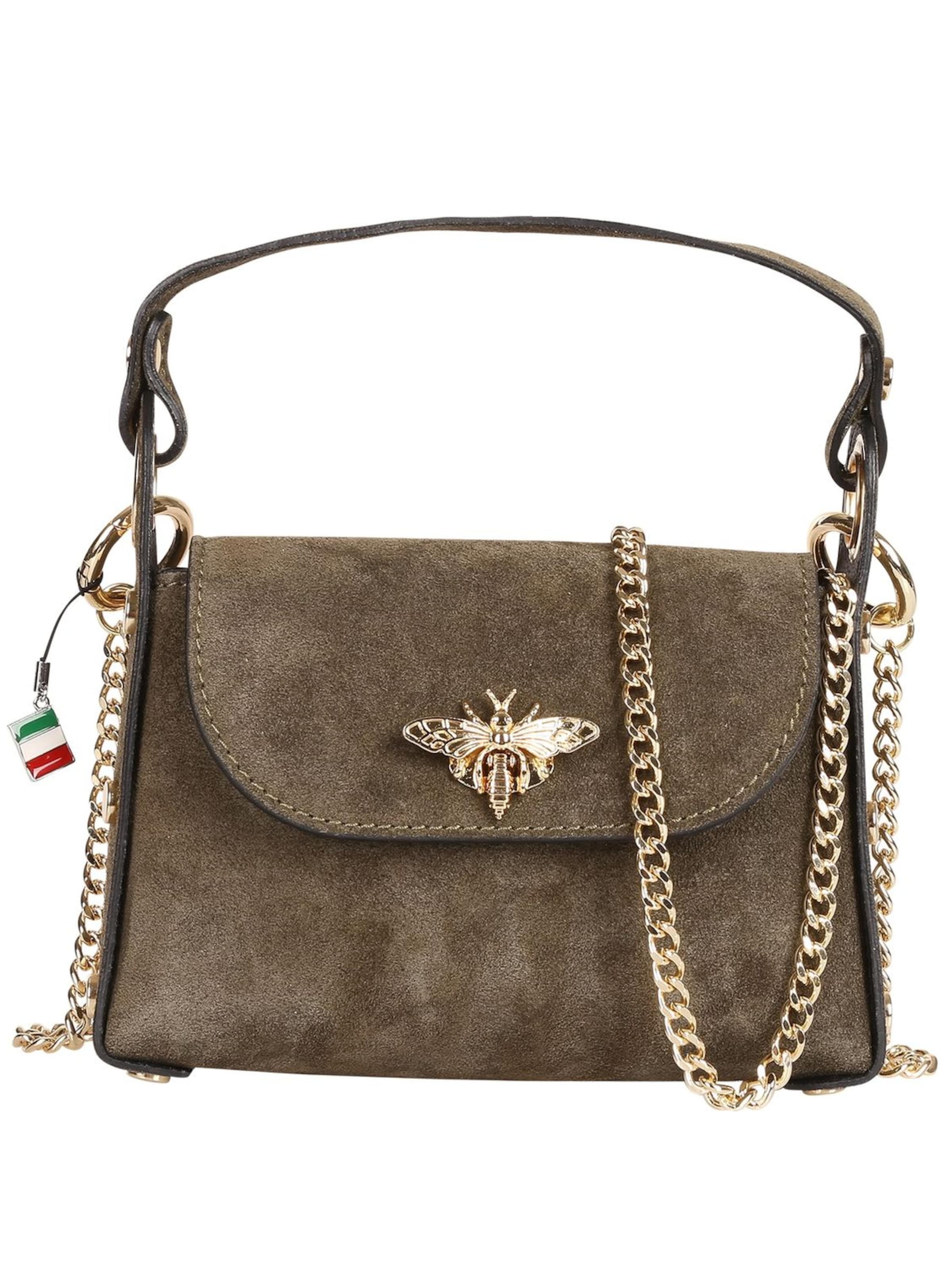 Florence Shoulder Bag in Green: front