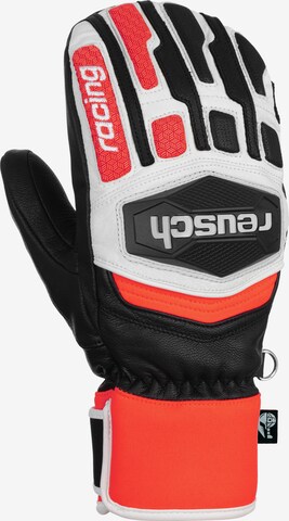 REUSCH Athletic Gloves 'Worldcup Warrior Team Mitten' in Red