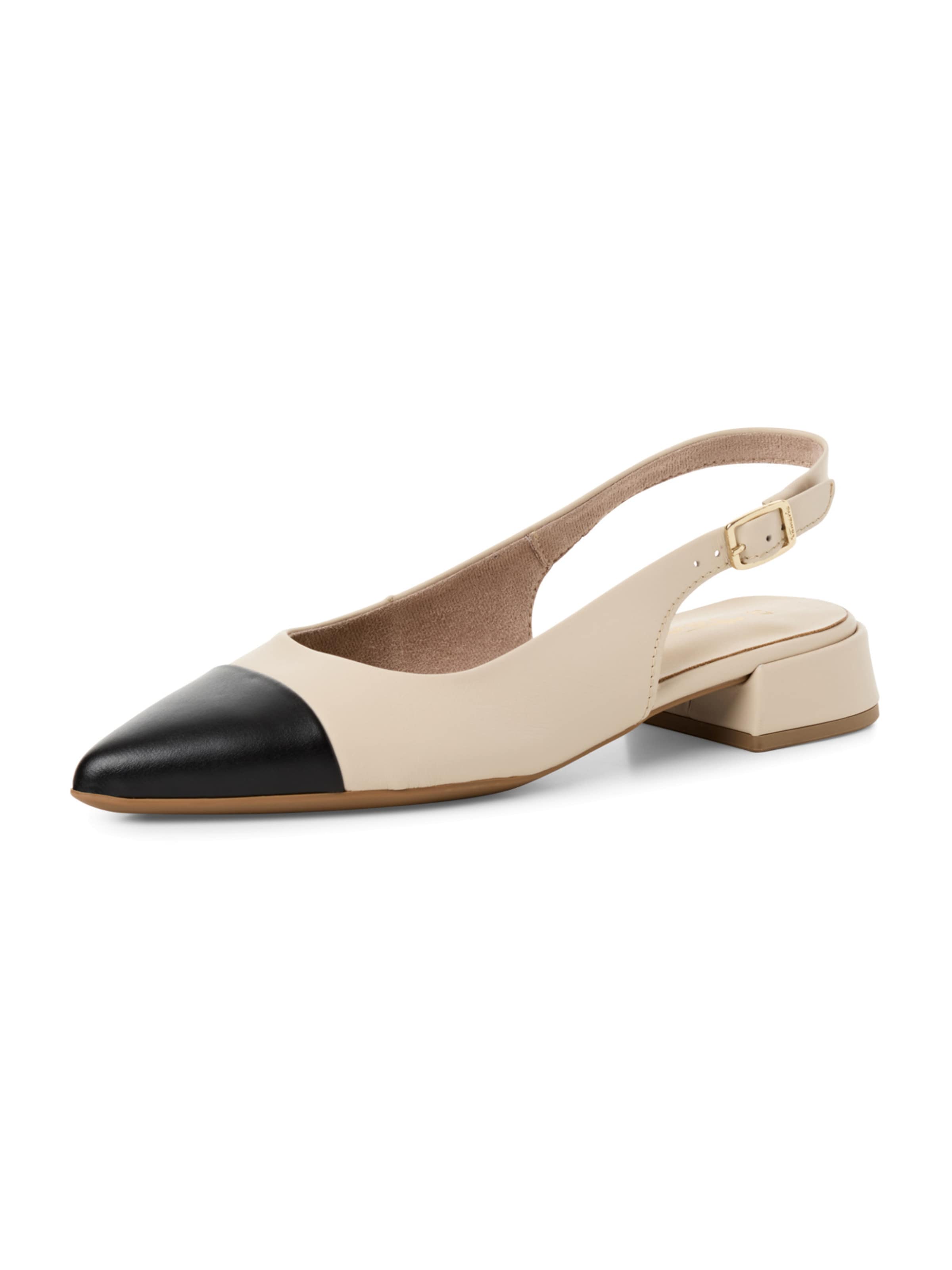 Tamaris Ballerina in Beige: Vorderseite
