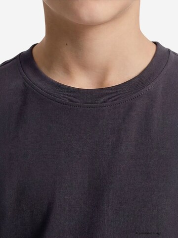 T-Shirt 'TOMMY T-Shirt Aus Baumwolle Und Elastan' Tommy Life en gris