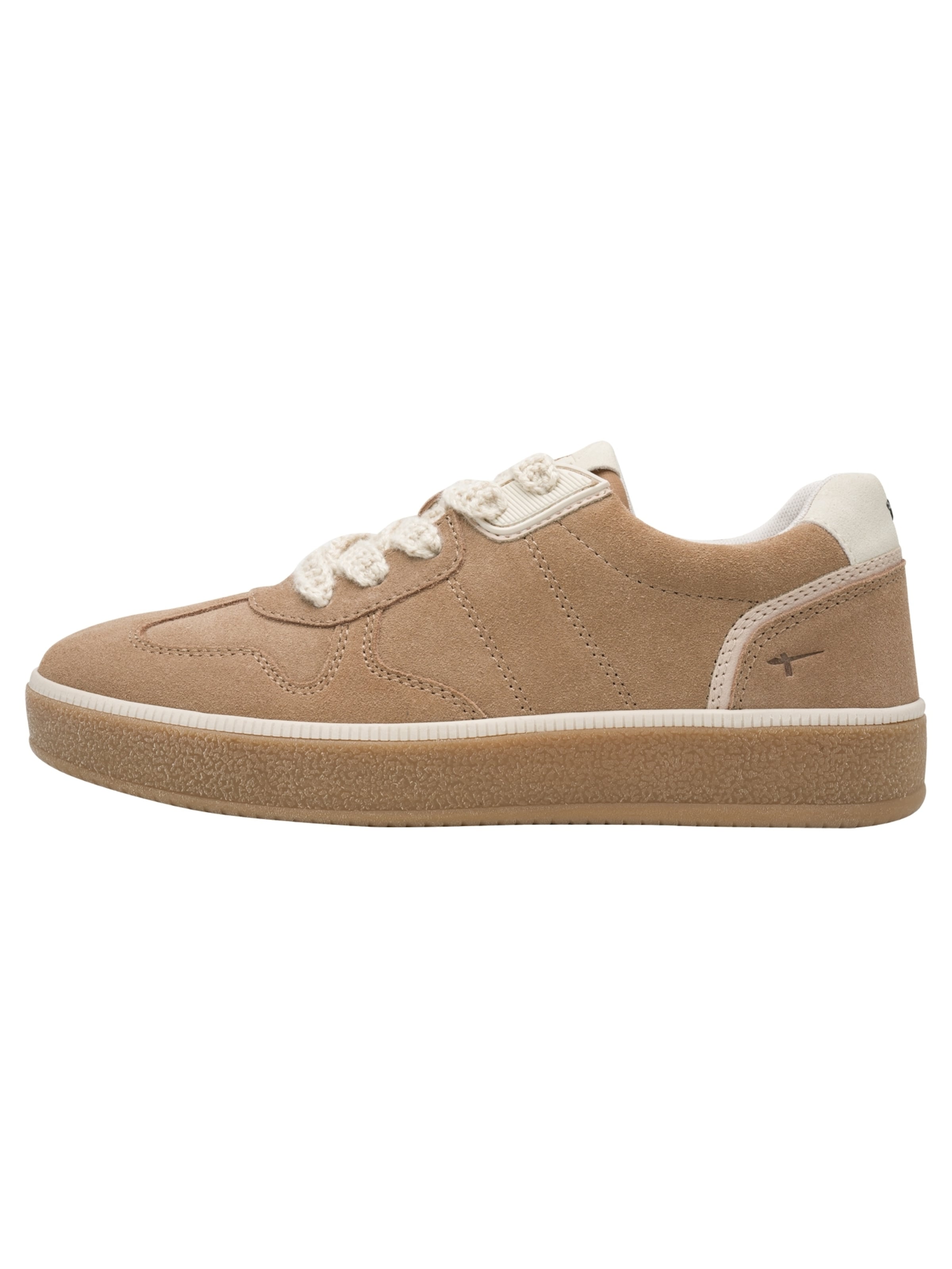Tamaris Platform trainers in Beige