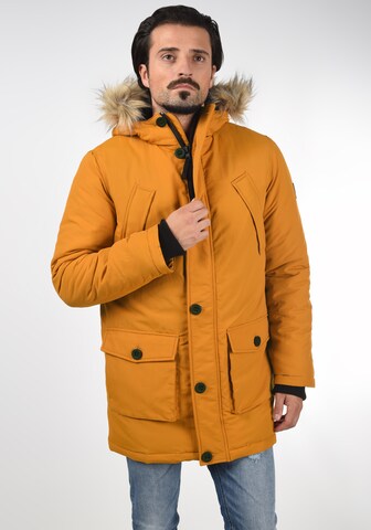 !Solid Winter Parka 'Frigo' in Orange: front