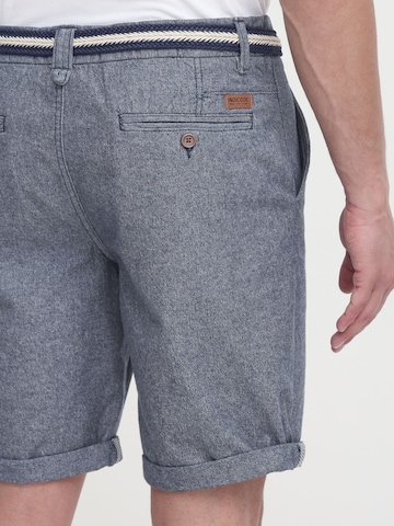 INDICODE JEANS Regular Chino 'Mews' in Blauw