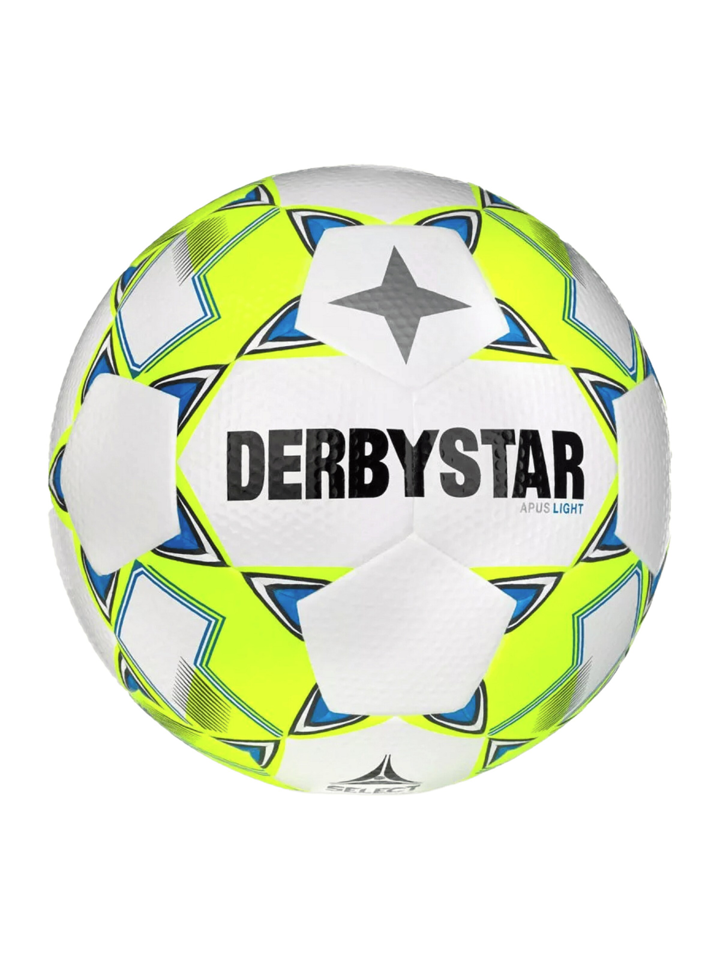 DERBYSTAR Ball in Weiß: Vorderseite