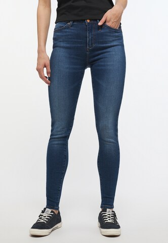 MUSTANG Skinny Jeans 'June' in Blue: front