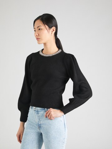 ONLY Sweater 'HALEY' in Black: front