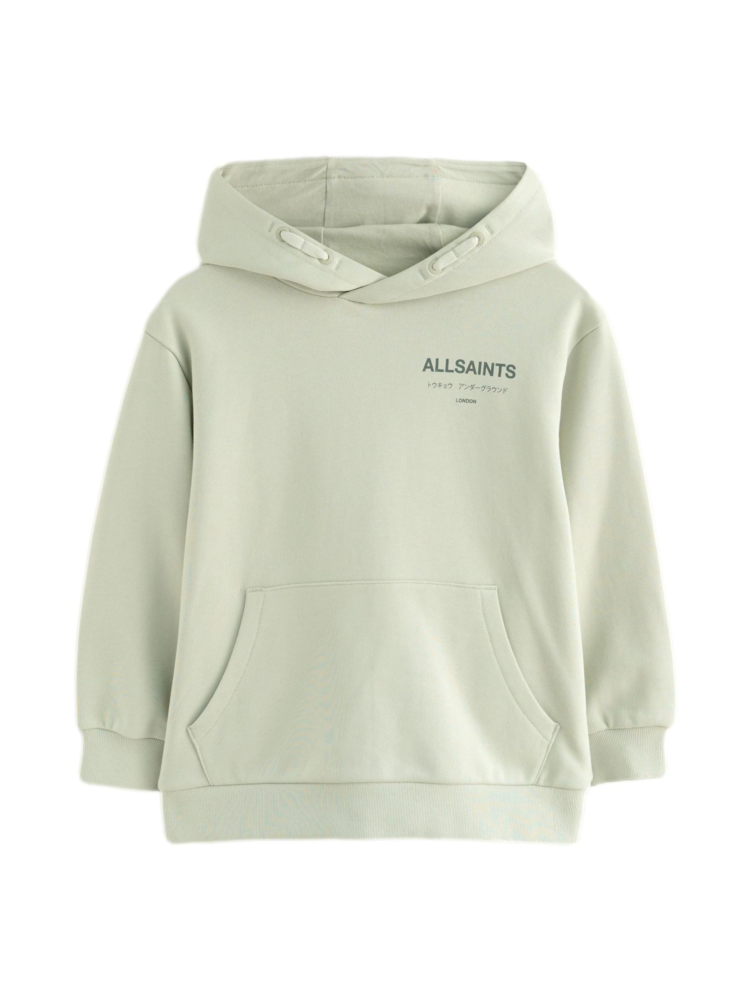 smALLSAINTS Свитшот 'Underground' в Зеленый: спереди