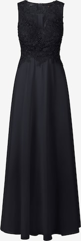 APART Evening Dress in Black: front