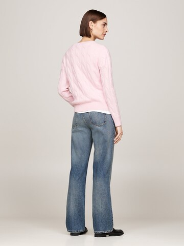 TOMMY HILFIGER Pullover in Pink