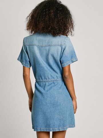 Pepe Jeans Blusenkleid 'CECILIA' in Blau