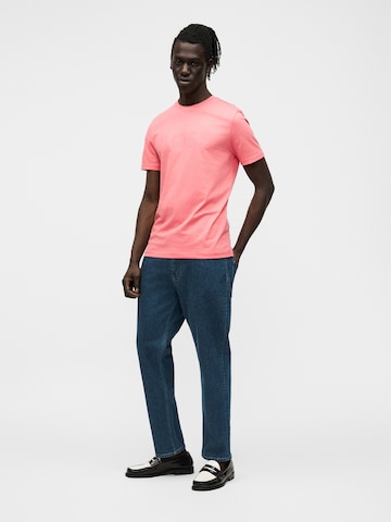 BOSS Футболка 'Thinking 1' в Красный