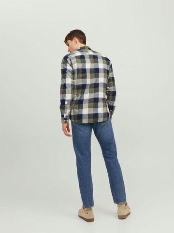 JACK & JONES Slim fit Ing - zöld