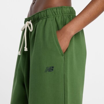 new balance Tapered Broek 'Athletics' in Groen