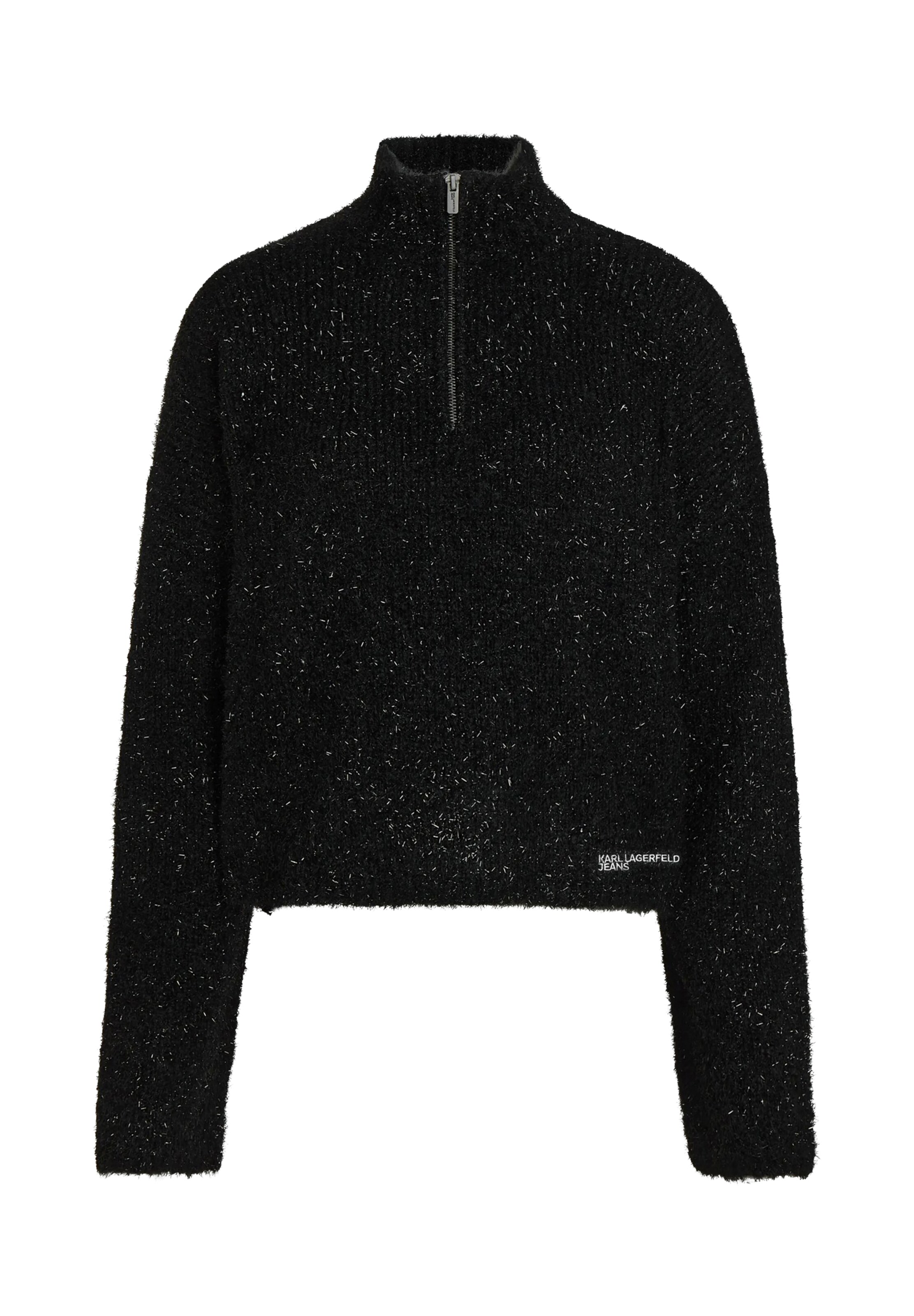 Pull-over KARL LAGERFELD JEANS en noir : devant