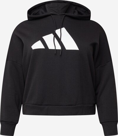 ADIDAS PERFORMANCE Sports sweatshirt 'Future' in Black / White, Item view