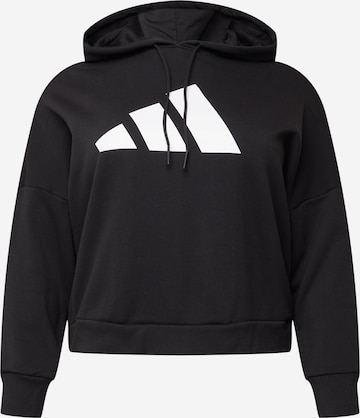 ADIDAS PERFORMANCE Athletic Sweatshirt 'Future' in Black: front