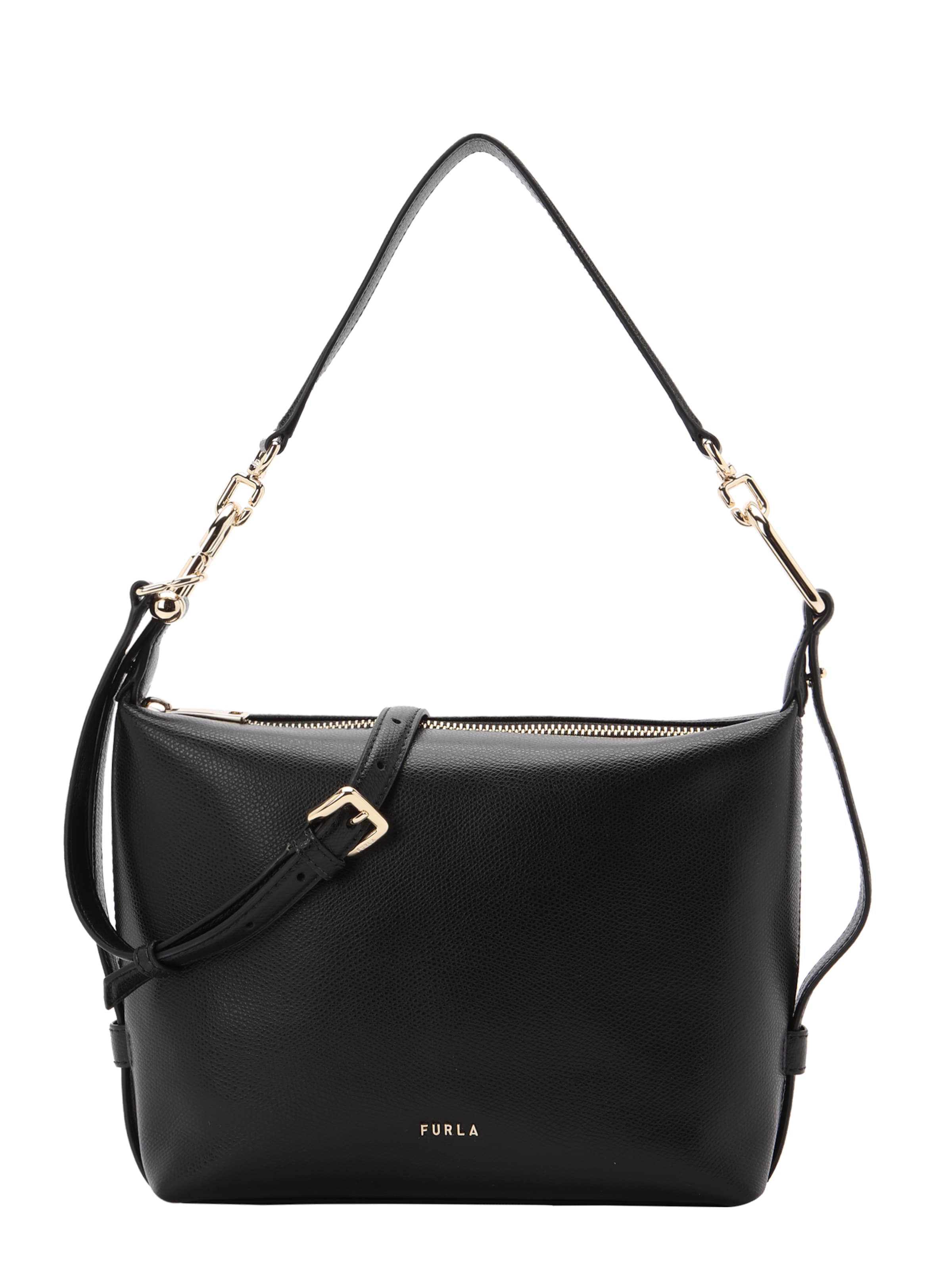 Borsa a spalla 'Tonie' di FURLA in nero: frontale