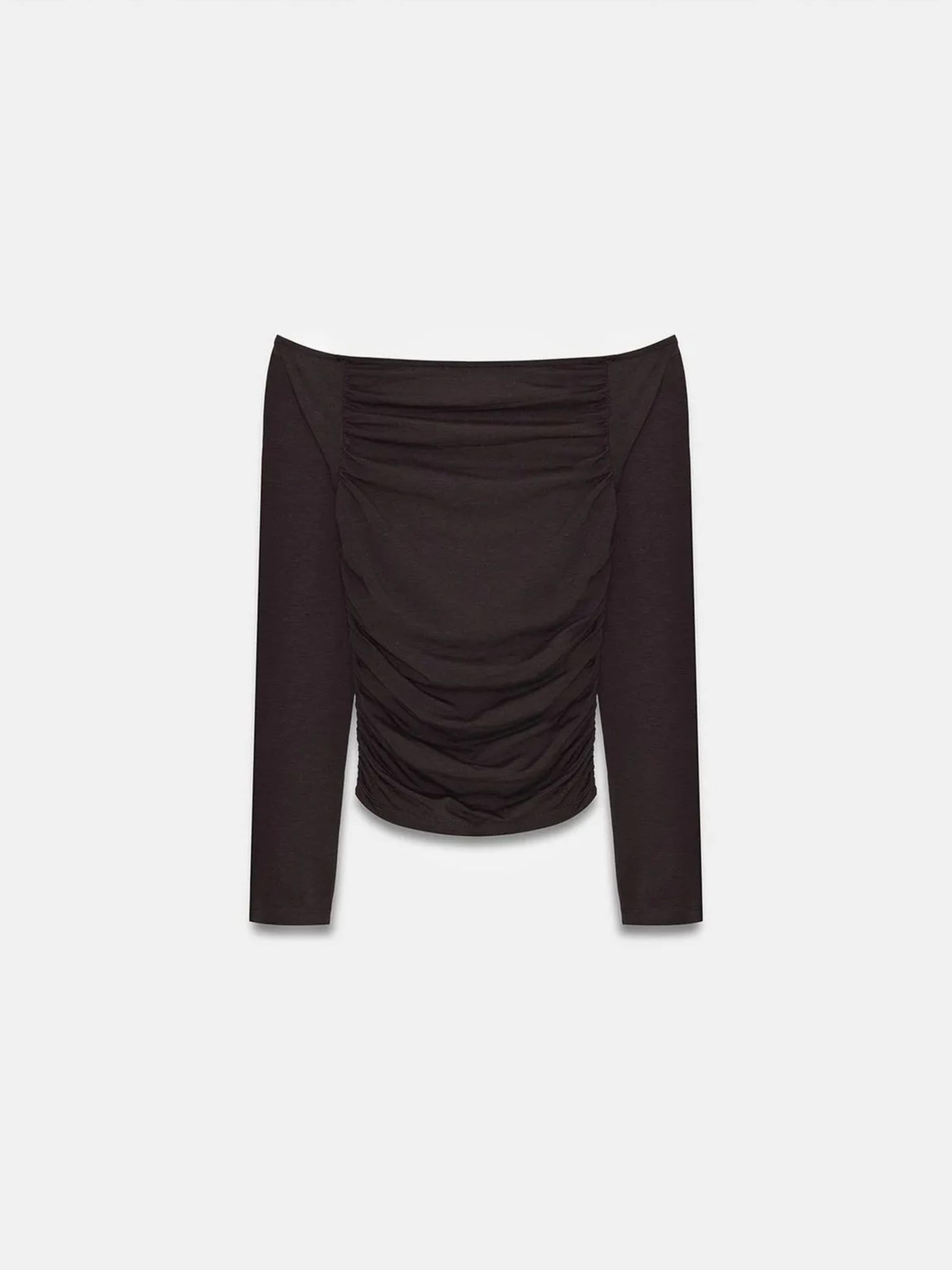 Dilvin Blouse in Zwart