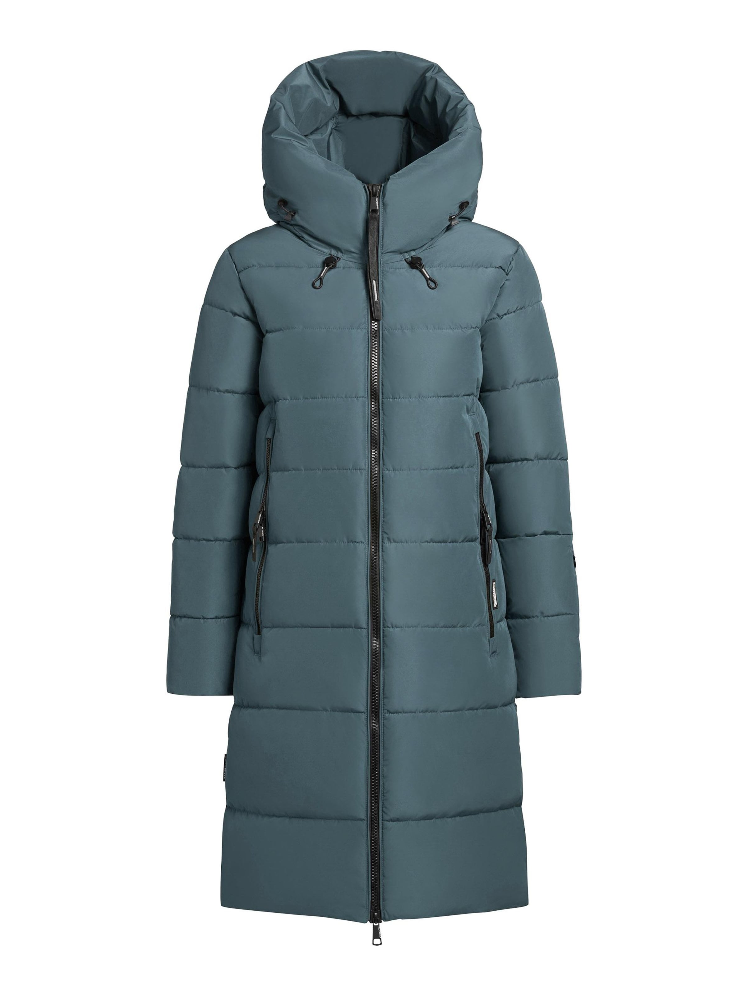 Manteau d’hiver 'Jilias5-YM' khujo en bleu : devant