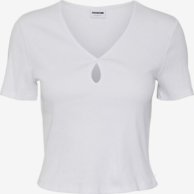 Noisy may T-shirt 'Maya' en blanc, Vue avec produit