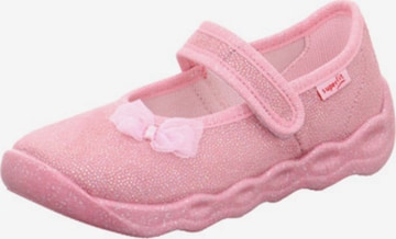 SUPERFIT Huisschoenen 'Bubble' in Roze: voorkant