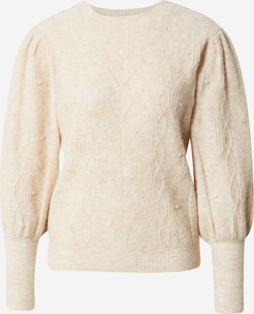 Pull-over 'PLAIA' Suncoo en beige : devant