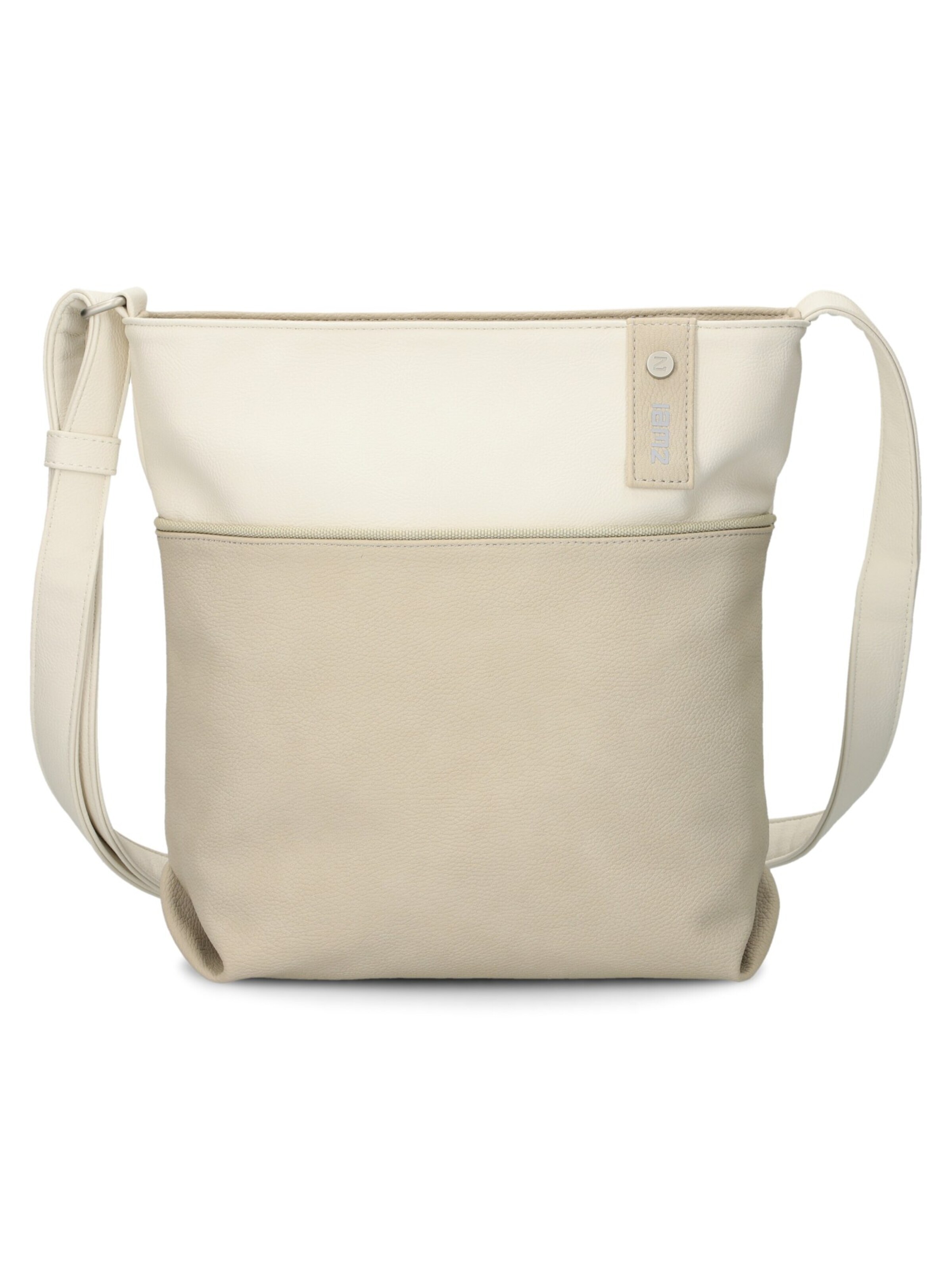 ZWEI Handtas 'Jana J10' in Beige