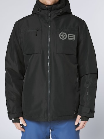 CHIEMSEE Outdoor jacket in Black