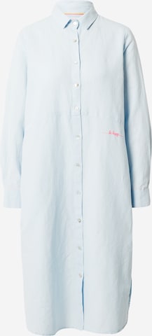 Frieda & Freddies NY Shirt Dress in Blue: front