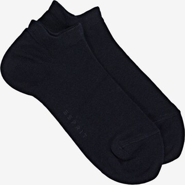 Chaussettes ESPRIT en noir : devant