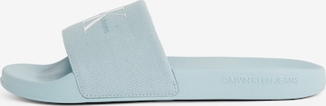 Calvin Klein Jeans Pantofle – modrá: přední strana