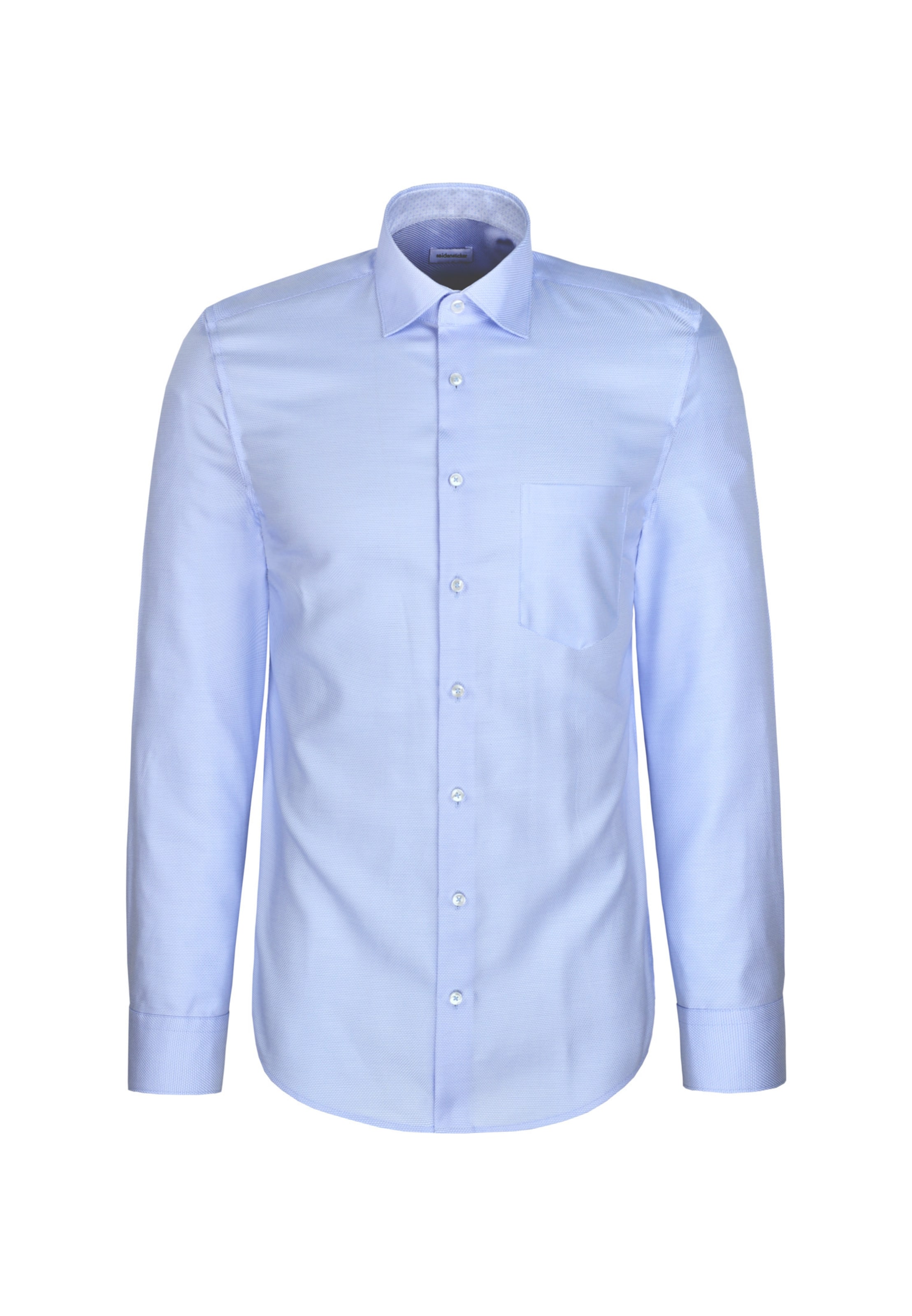 SEIDENSTICKER Regular Fit Businesshemd in Blau: Vorderseite